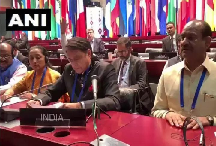 कश्मीर मुद्दे पर एक बार फिर से भारतीय दल ने पाकिस्तान को लताड़ा
