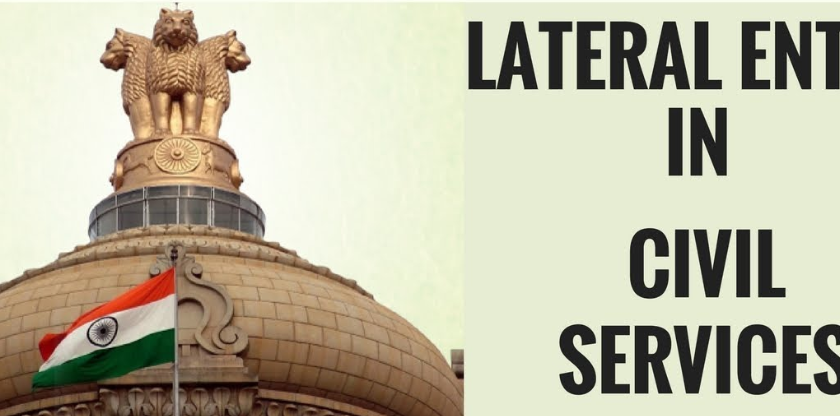 lateral entry into civil serices