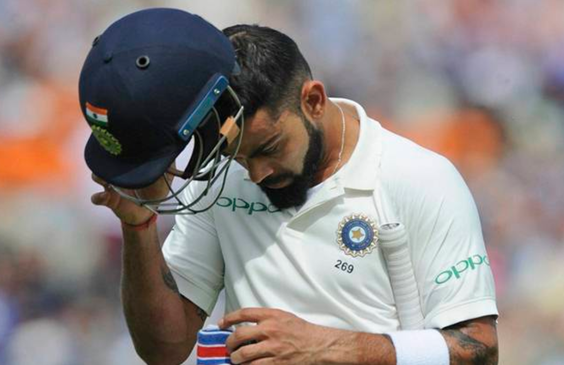 England won the test, but Virat won the hearts