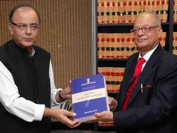 Justice Mathur led 7 Pay Commission
