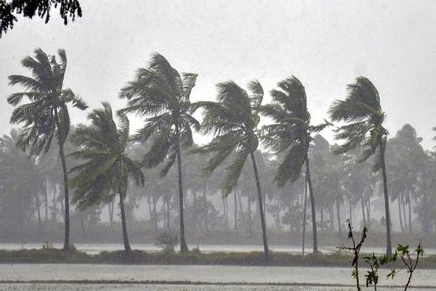 Cyclonic storm Phethai