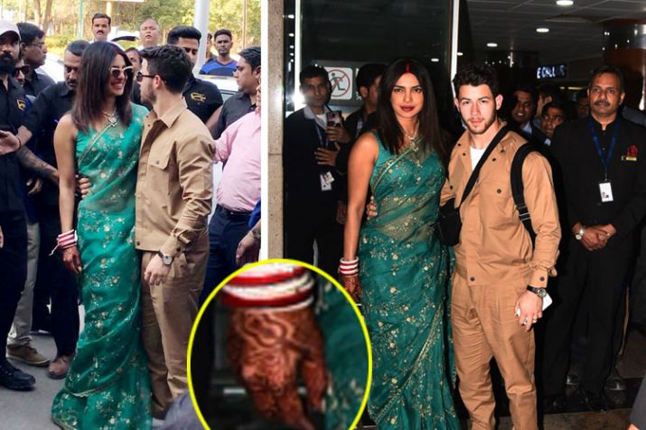प्रियंका की मेहँदी