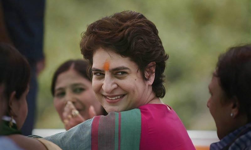 प्रियंका गांधी मिर्जापुर