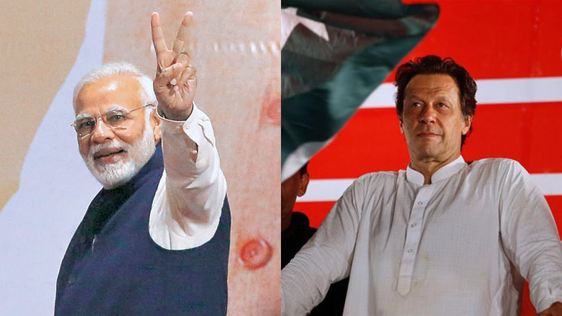 पाक पीएम इमरान नरेंद्र मोदी बधाई