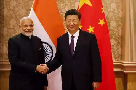 मोदी और चीन के राष्ट्रपति